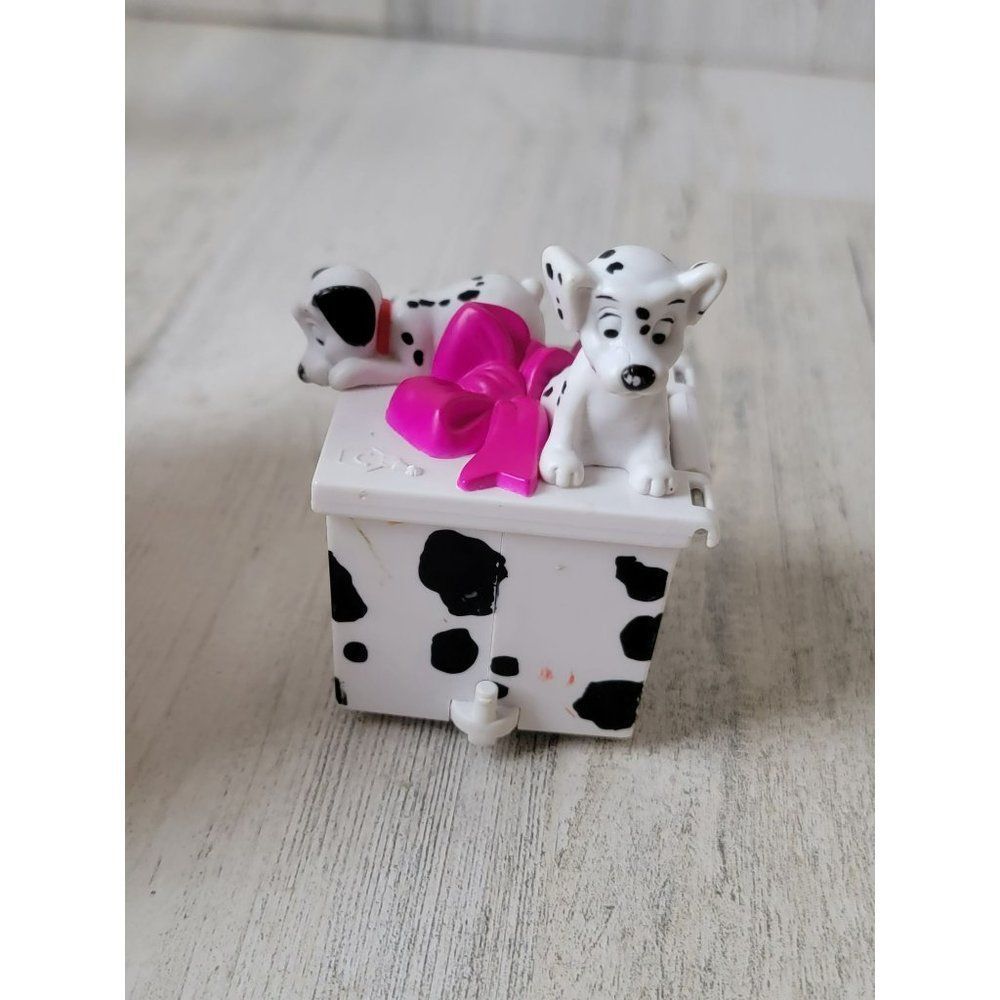 Dalmatian 101 Pongo dad puppies present gift box toy figure